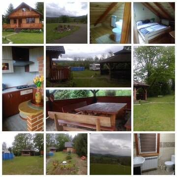 Фото номера Дом с 1 спальней Дома для отпуска Widokowe wzgórze г. Uherce Mineralne 18
