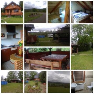 Фото номера Дом с 1 спальней Дома для отпуска Widokowe wzgórze г. Uherce Mineralne 25
