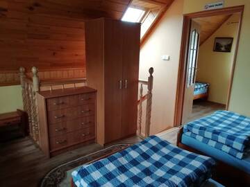 Фото номера Шале с двумя спальнями Дома для отпуска Domki nad Stawem Uherce г. Uherce Mineralne 21