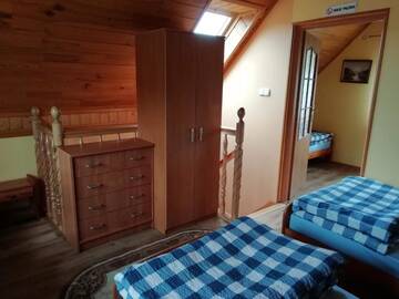 Фото номера Шале с двумя спальнями Дома для отпуска Domki nad Stawem Uherce г. Uherce Mineralne 56
