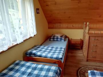Фото номера Шале с двумя спальнями Дома для отпуска Domki nad Stawem Uherce г. Uherce Mineralne 58