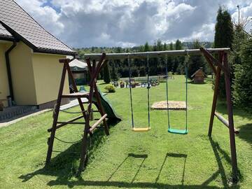Фото номера Шале с двумя спальнями Дома для отпуска Domki nad Stawem Uherce г. Uherce Mineralne 29